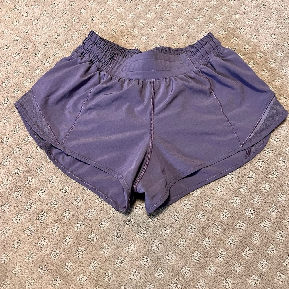Lululemon Athletica Purple Athletic Shorts Lightweight Design